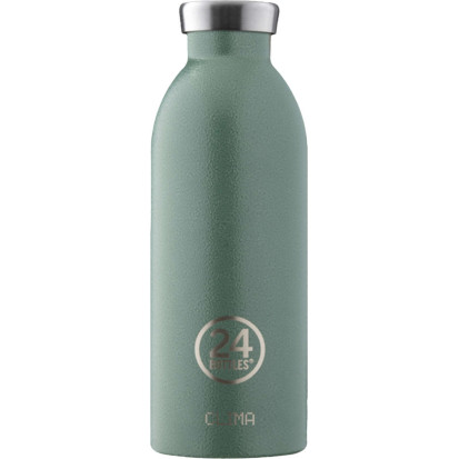 24Bottles Clima Bottle Rustic Ανοξείδωτο Μπουκάλι Θερμός 0.50lt (Moss Green)