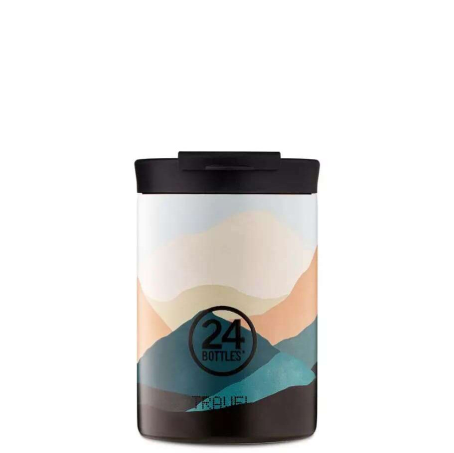 24Bottles Travel Tumbler Stone Ανοξείδωτο Ποτήρι Θερμός 0.35lt (Mountains)