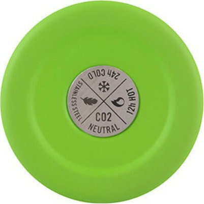 24Bottles Clima Bottle Ανοξείδωτο Μπουκάλι Θερμός 0.50lt (Lime Green)