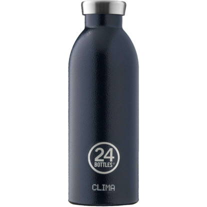 24Bottles Clima Bottle Ανοξείδωτο Μπουκάλι Θερμός 0.50lt (Rustic Deep Blue)