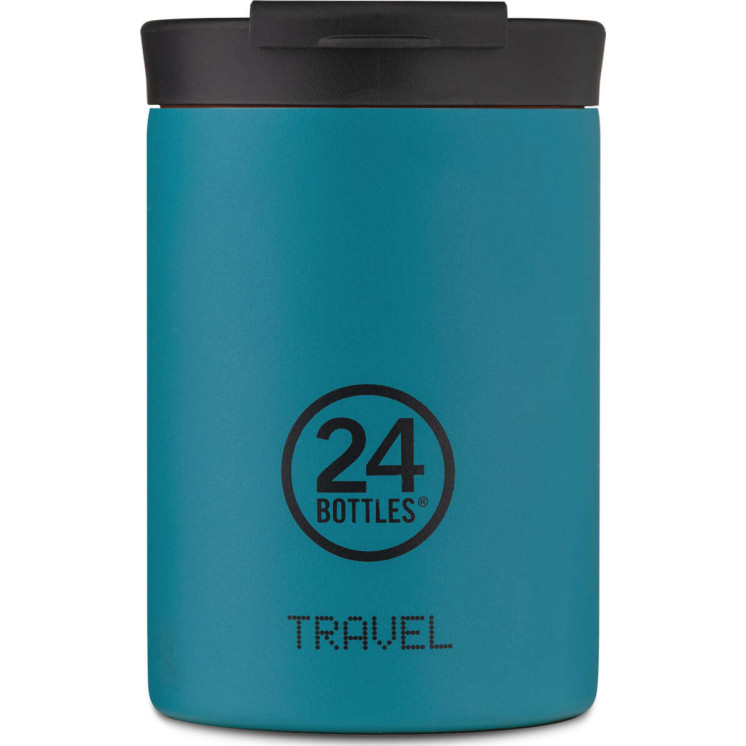 24Bottles Travel Tumbler Stone Ανοξείδωτο Ποτήρι Θερμός 0.35lt (Atlantic Bay)