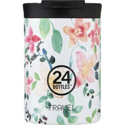 24Bottles Travel Tumbler Ανοξείδωτο Ποτήρι Θερμός 0.35lt (Little Buds)