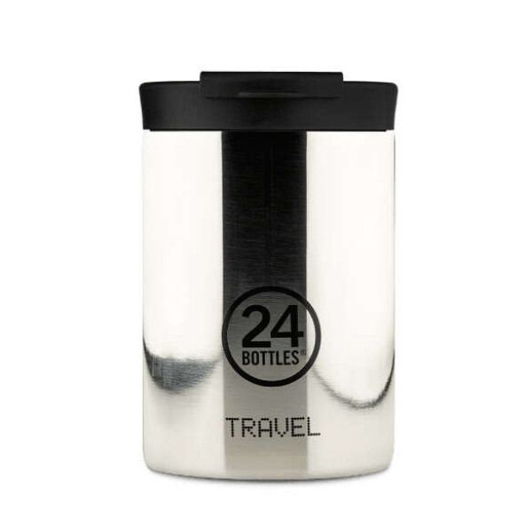 24Bottles Travel Tumbler Ανοξείδωτο Ποτήρι Θερμός 0.35lt (Platinum)