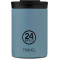 24Bottles Travel Tumbler Stone Ανοξείδωτο Ποτήρι Θερμός 0.35lt (Powder Blue)
