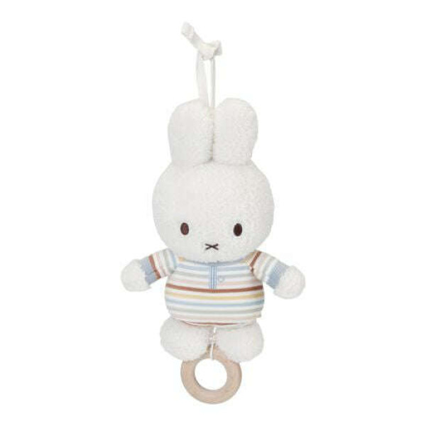 Little Dutch Υφασμάτινο Μουσικό Κουκλάκι Miffy Vintage Sunny Stripes