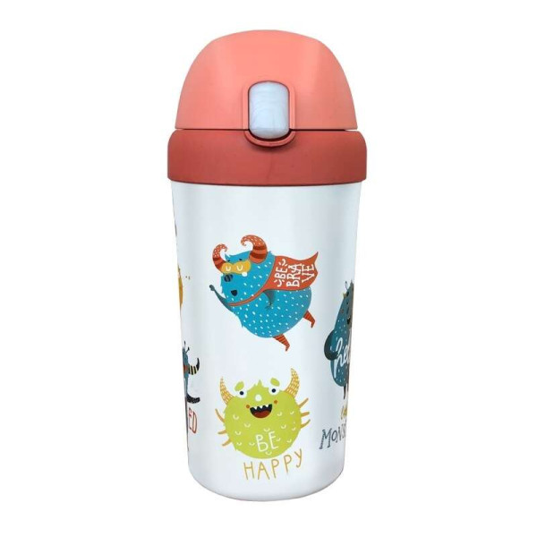 Bioloco Chic Mic Παγουρίνο Plant Kids Τερατάκια 400ml (BPKB106)