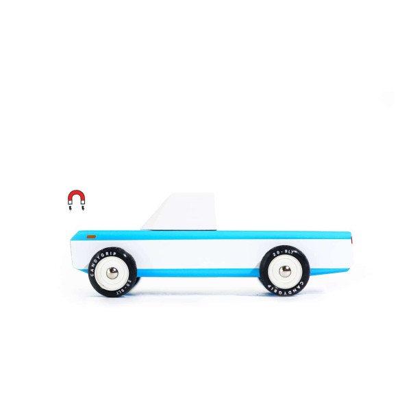 Candylab Americana Ξύλινο Όχημα με Καρότσα Longhorn Blue (Λευκό-Γαλάζιο)