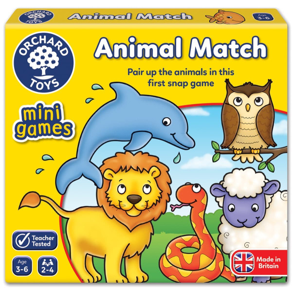 Orchard Toys Animal Match Mini Game 3+ Ετών