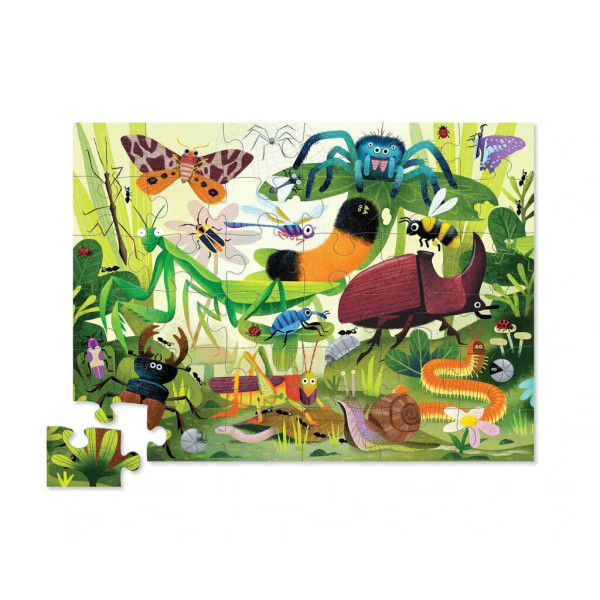 Crocodile Creek Παζλ Δαπέδου 36 Κομματιών "Έντομα του Κήπου"