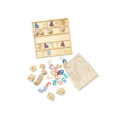 Kids Concept Ξύλινο Επιτραπέζιο Παιχνίδι Αρίθμησης