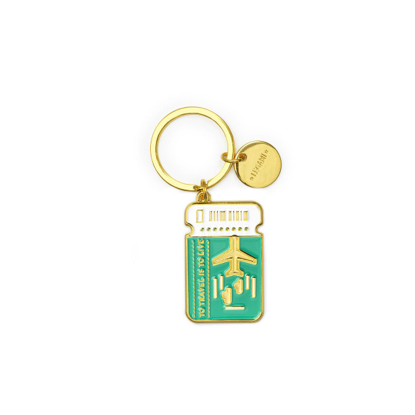 Legami Μπρελόκ από Σμάλτο - Travel Ticket - What a Key Ring!