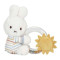 Little Dutch Υφασμάτινη Κουδουνίστρα με Κρίκο Miffy Vintage Sunny Stripes