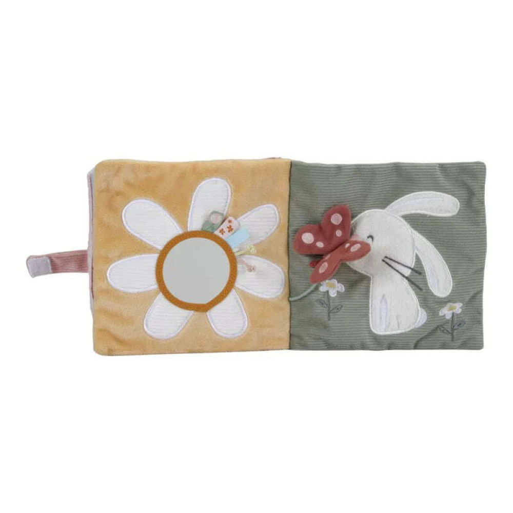 Little Dutch Υφασμάτινο Βιβλιαράκι Δραστηριοτήτων Flowers & Butterflies