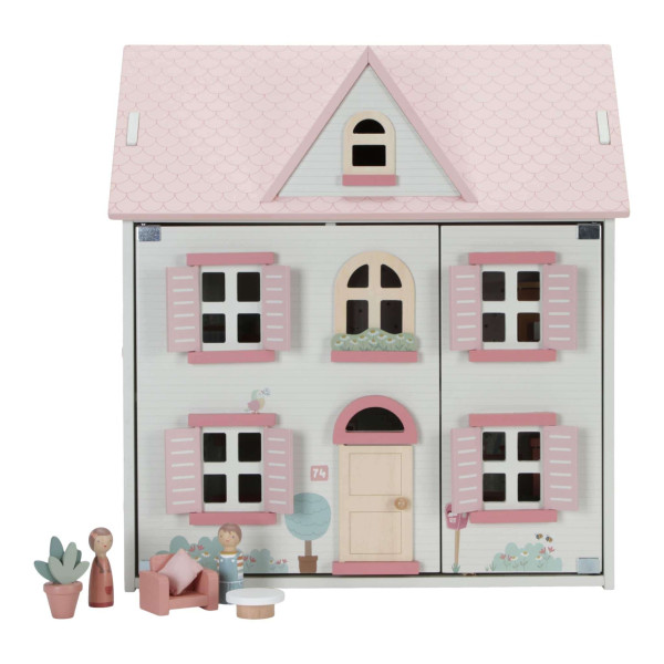 Little Dutch Ξύλινο Κουκλόσπιτο FSC (ροζ)
