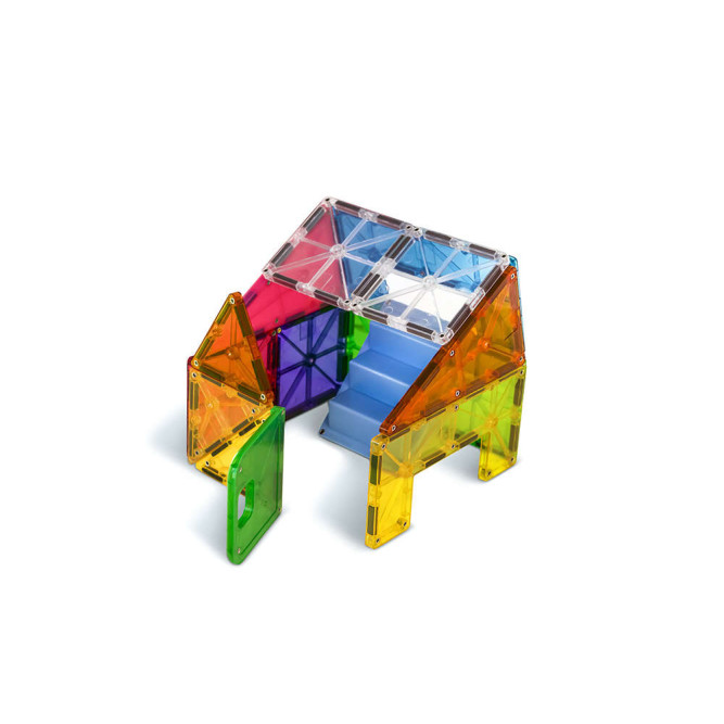 Magna-Tiles Μαγνητικό Παιχνίδι 28 κομματιών House