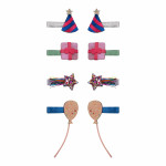 Mimi&Lula Birthday Party Mini Hair Clips (8 τμχ)
