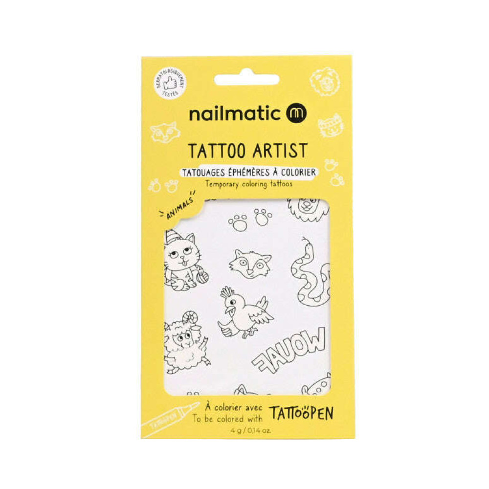 Nailmatic Προσωρινά Τατουάζ Animals