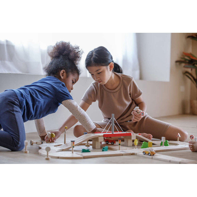 Οδικό σετ PlanToys 6208