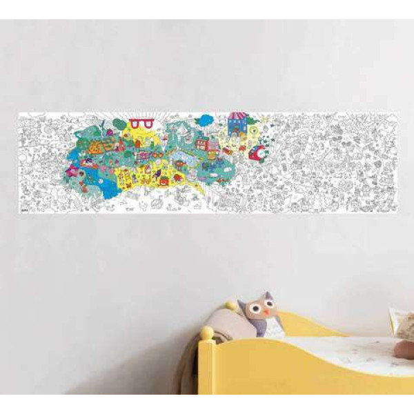 OMY Ρολό χαρτί για ζωγραφική "4 εποχές"