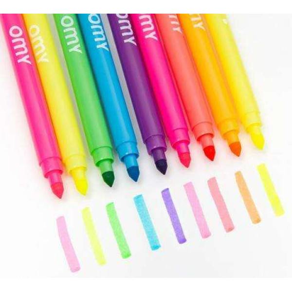 OMY Σετ 9 μαρκαδόρων Neon
