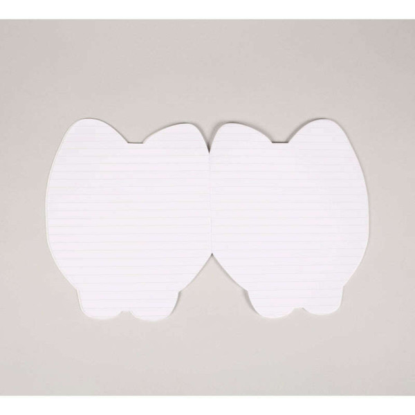 OMY Σημειωματάριο - Mπλοκ Zωγραφικής με Aυτοκόλλητα "Γατούλα"