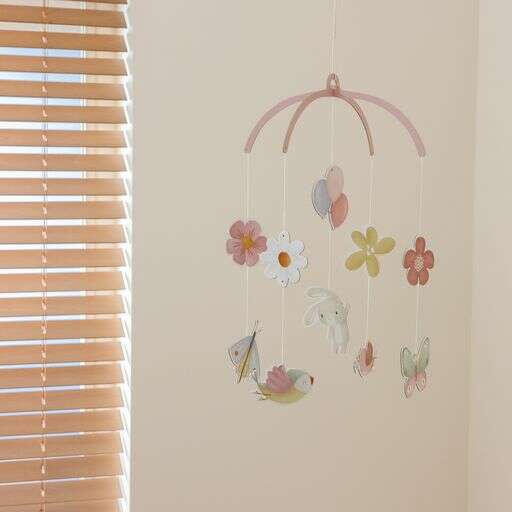 Little Dutch Χαρτονένιο Μόμπιλε Flowers & Butterflies FSC