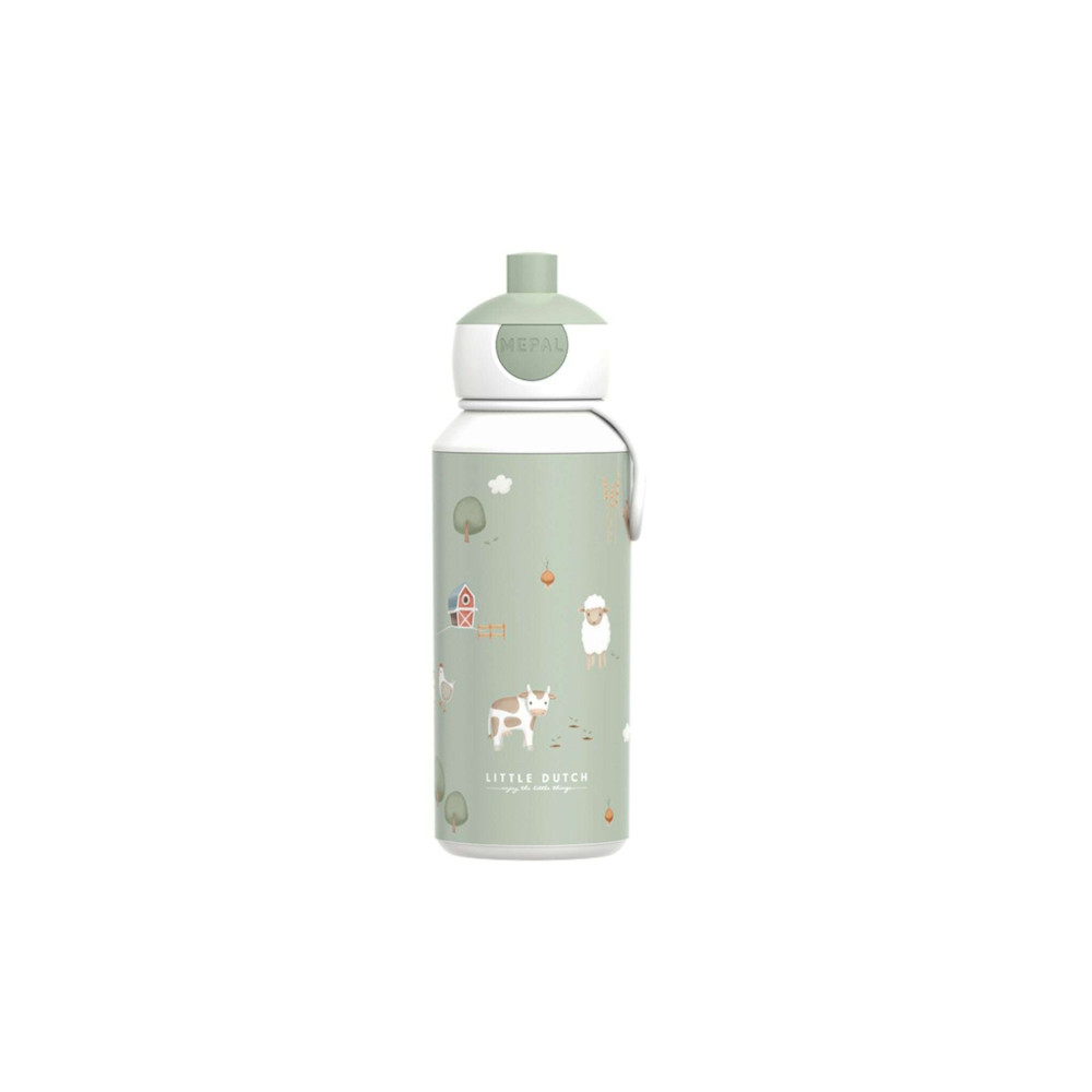 Little Dutch Μπουκάλι με Pop-Up Στόμιο 400ml - Little Farm