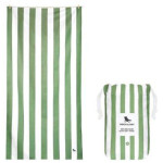 Dock & Bay Cabana Πετσέτα Θαλάσσης Μικροΐνών 160 x 90 cm - Cayman Olive