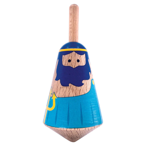 Svoora Σβουρίτσα Ξύλινη Ελληνική Μυθολογική Φιγούρα Ποσειδώνας