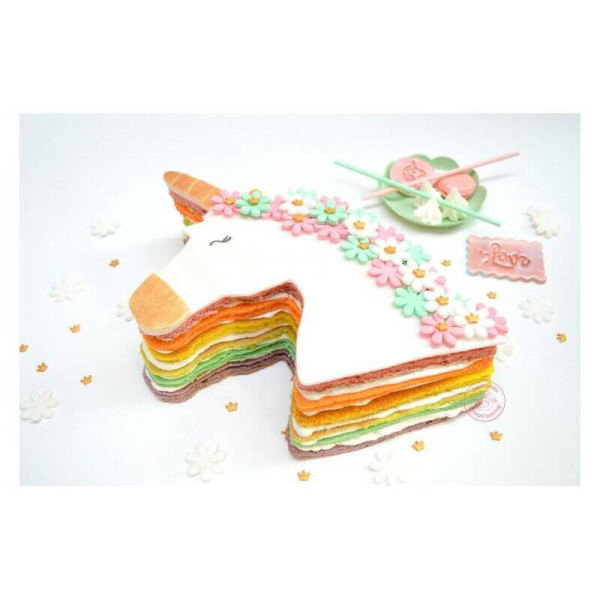 Scrap Cooking Φόρμα για κέικ XXL - Unicorn