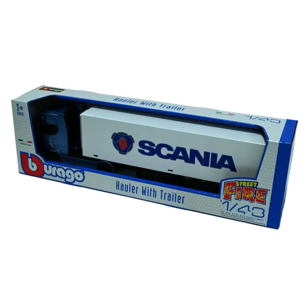 Bburago Τράκτορας με τρέιλερ Scania 770s 1/43