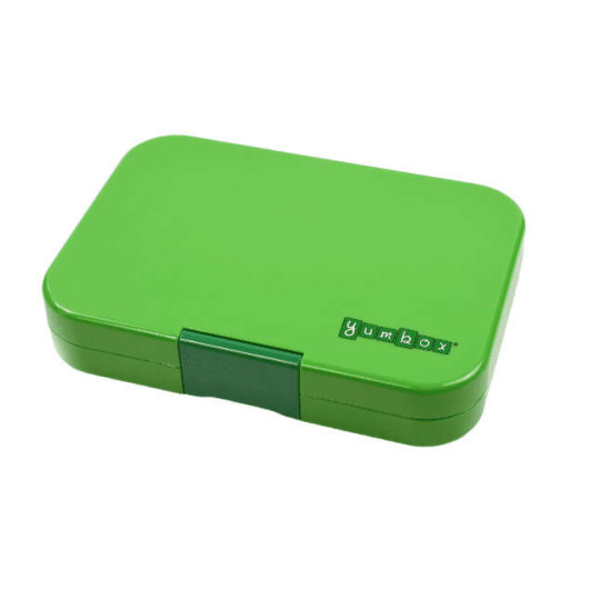 Yumbox Tapas Φαγητοδοχείο με 4 χωρίσματα (Jurassic Green - Shark)