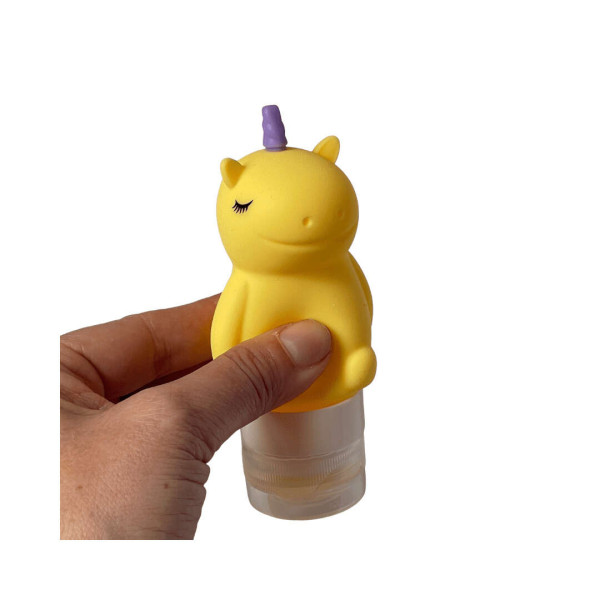 Yumbox Squeezy Bottles Μπουκαλάκια Σιλικόνης για Σάλτσες - Unicorns (3 τμχ)
