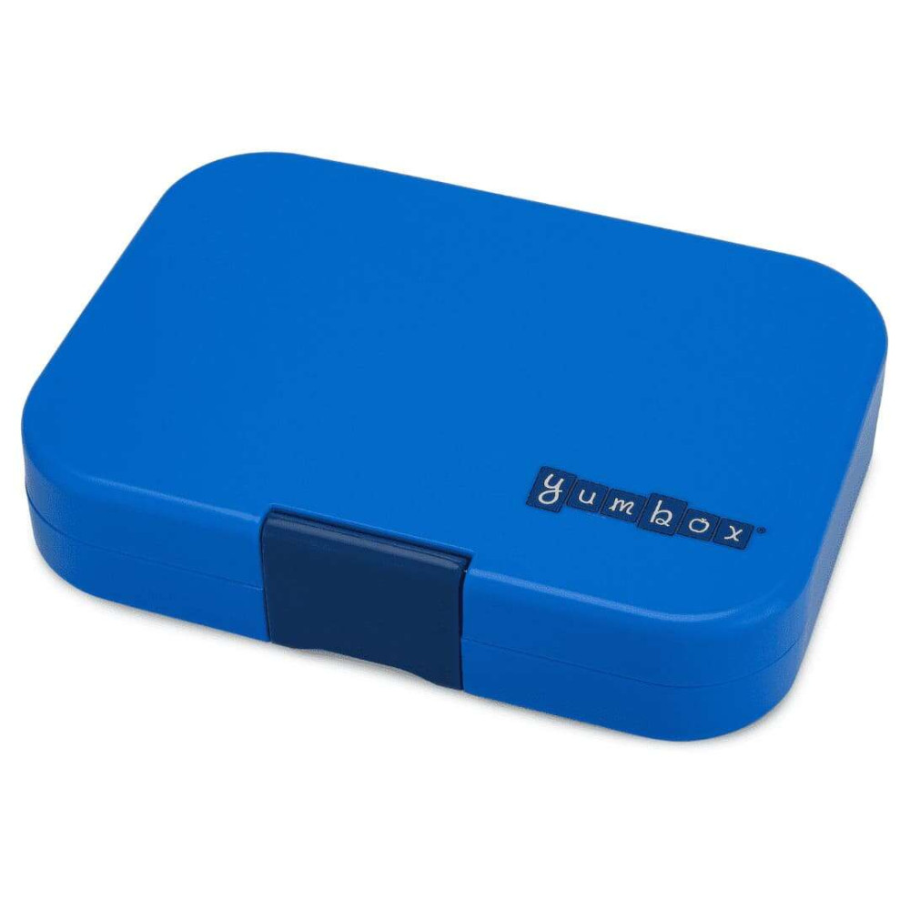 Yumbox Original Φαγητοδοχείο με 6 χωρίσματα (Surf Blue - Race Cars)