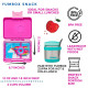 Yumbox Snack Φαγητοδοχείο με 3 χωρίσματα (Yoyo Yellow - Shark)