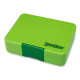 Yumbox Snack Φαγητοδοχείο με 3 χωρίσματα (Jurassic Green - Dino)