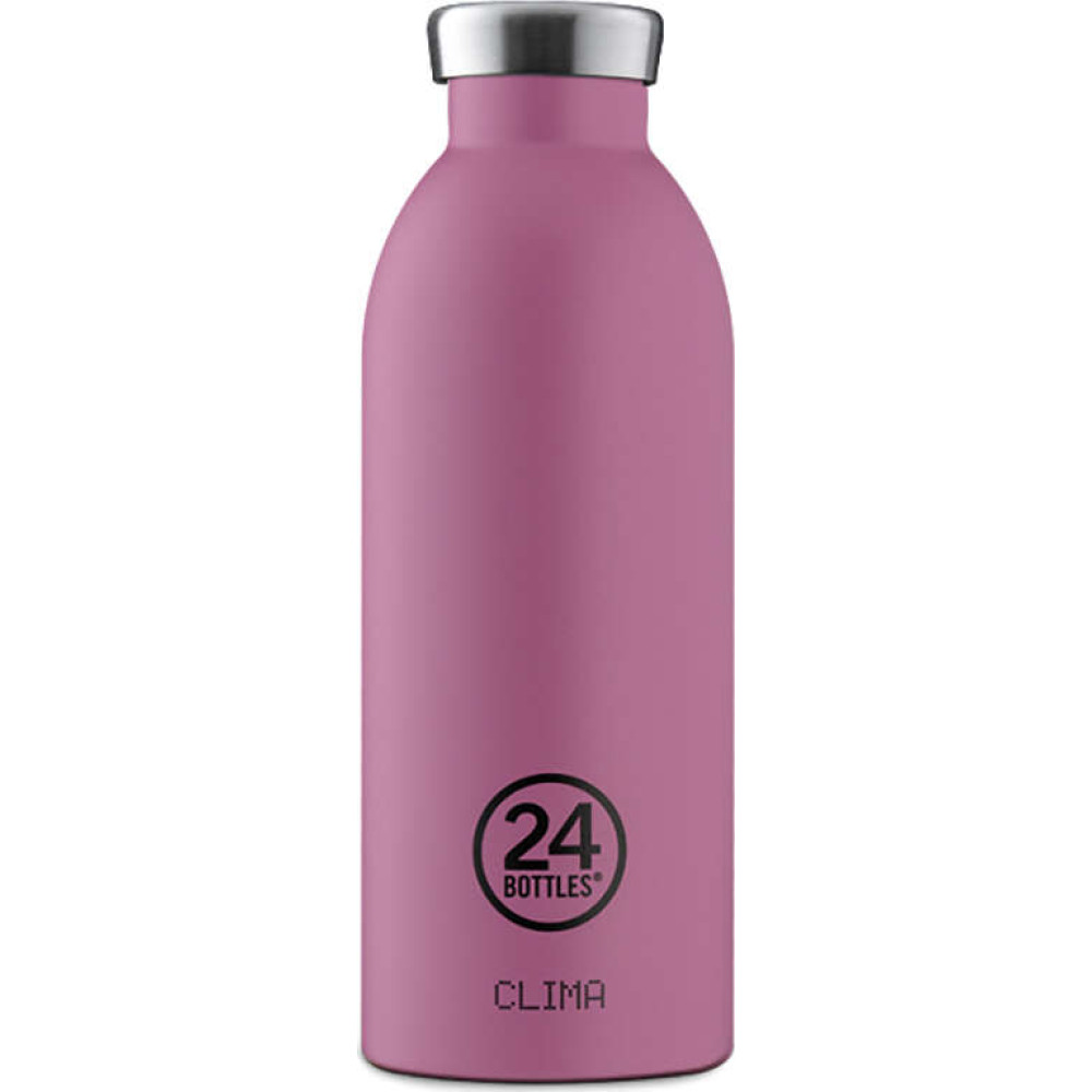 24Bottles Clima Bottle Ανοξείδωτο Μπουκάλι Θερμός 0.50lt (Mauve)