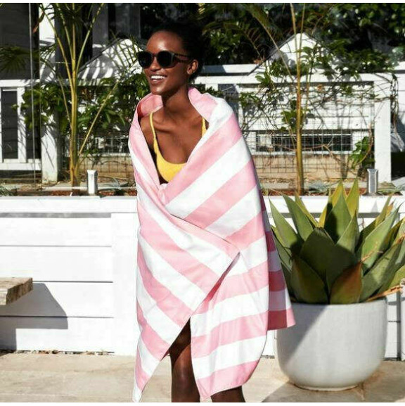 Dock & Bay Cabana Πετσέτα Θαλάσσης Μικροΐνών 200 x 90 cm - Malibu Pink