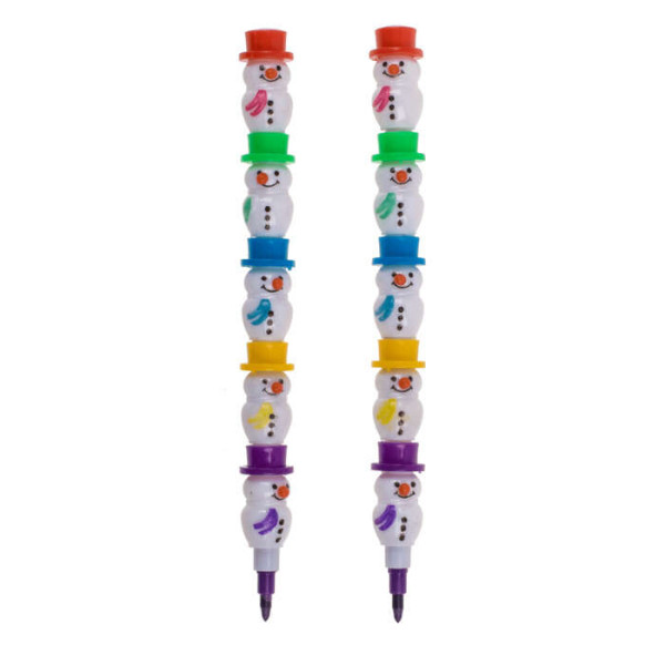 Stacking Pencils 5 σε 1 Μολύβια Κηρομπογιές (3τμχ)