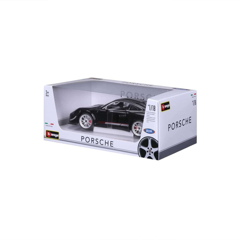 Bburago Porsche 911 GT3 RS 4.0 1/18 (Μαύρο)