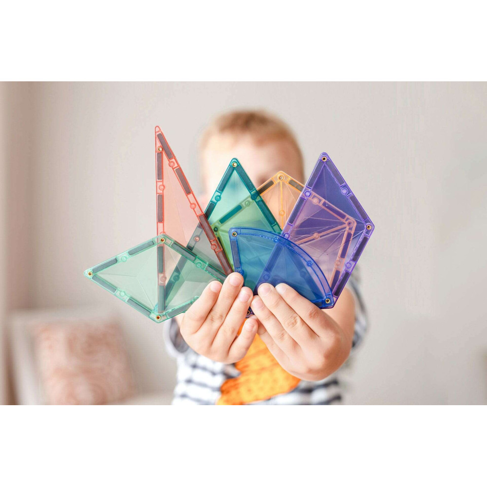 Connetix Pastel Shape Expansion Pack Μαγνητικά Τουβλάκια Κατασκευών 48τμχ.