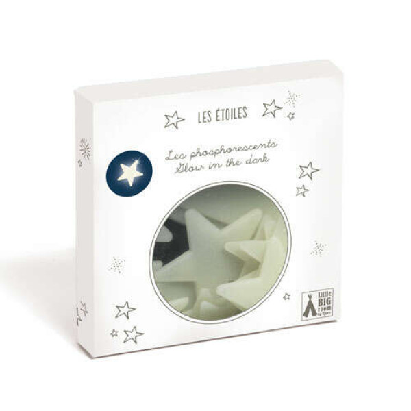 Djeco Αυτοκόλλητα Δωματίου Φωσφοριζέ Αστέρια 65 τεμ.