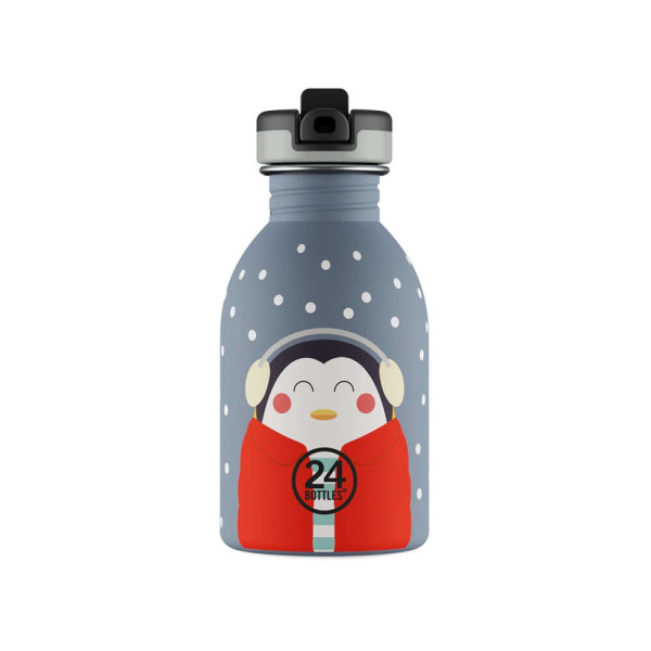 24Bottles Kids Urban Bottle Ανοξείδωτο Μπουκάλι 0.25lt (Happy Penguin)