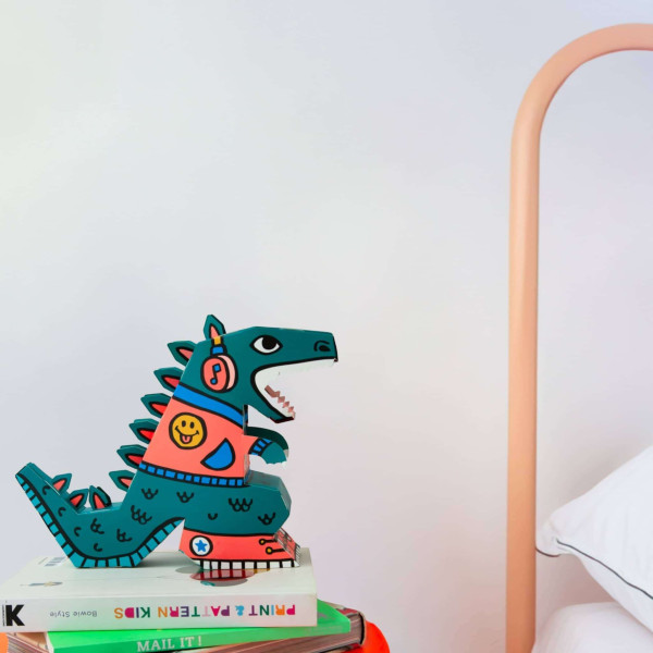 OMY Τρισδιάστατη Λάμπα - Δεινόσαυρος
