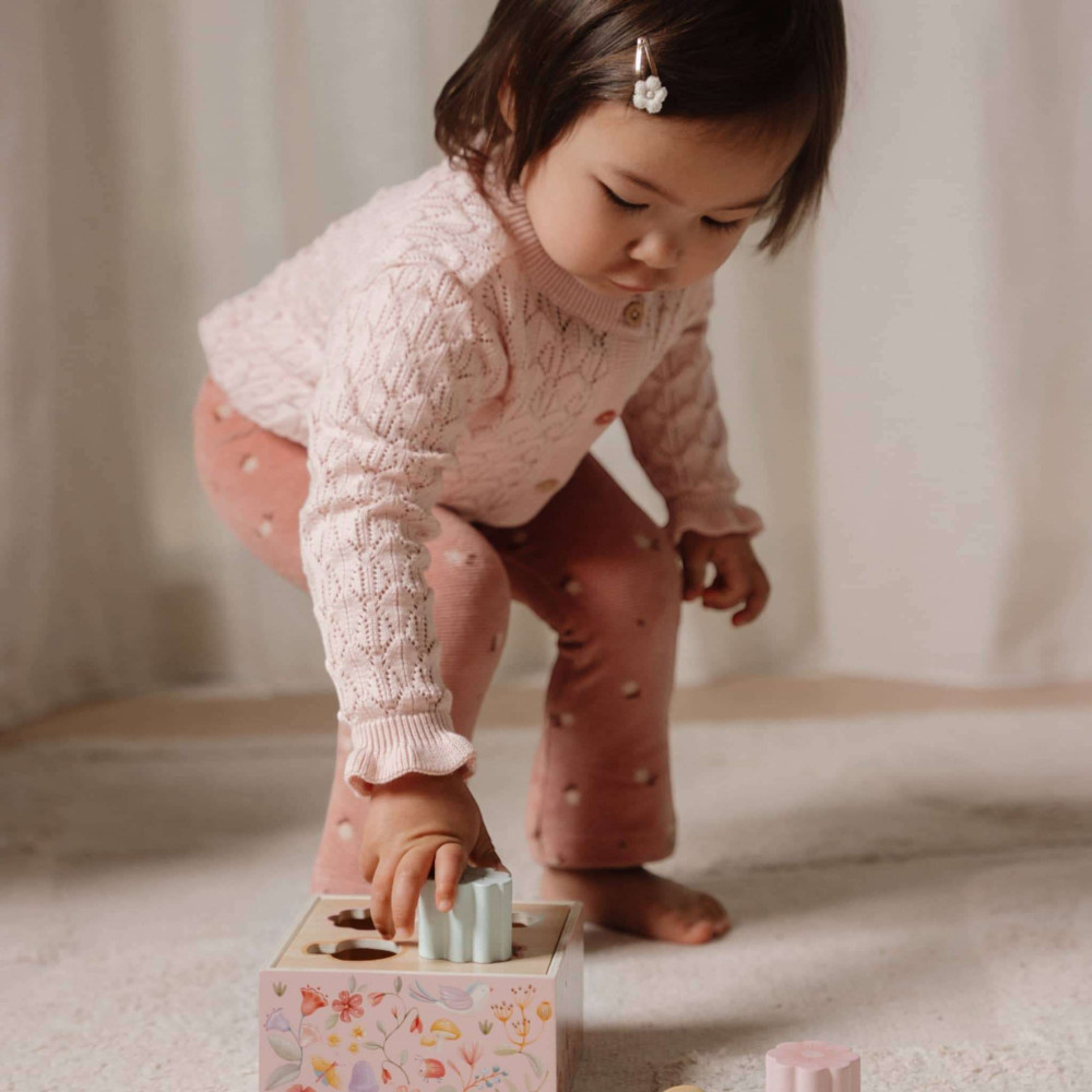Little Dutch Ξύλινο Παιχνίδι Ταξινόμησης Σχημάτων Fairy Garden FSC