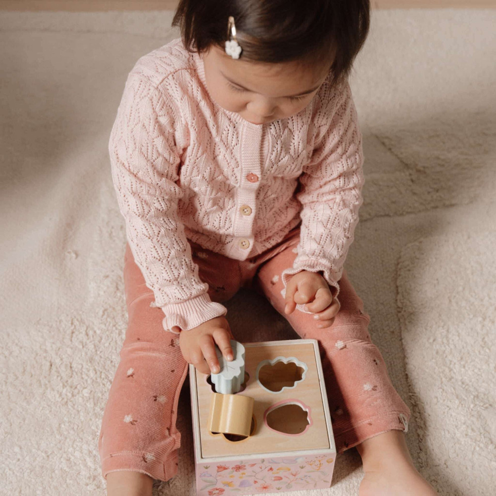 Little Dutch Ξύλινο Παιχνίδι Ταξινόμησης Σχημάτων Fairy Garden FSC