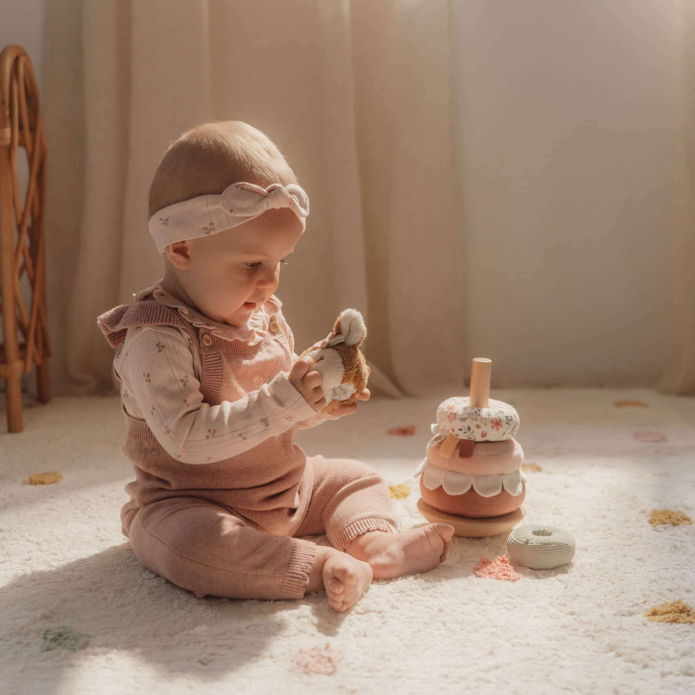 Little Dutch Πυραμίδα Ταξινόμησης  και Ταλάντωσης Fairy Garden FSC