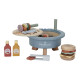 Little Dutch Ξύλινο σετ Παιχνιδιού Barbecue FSC