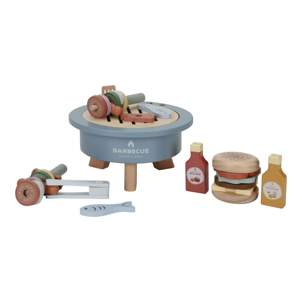 Little Dutch Ξύλινο σετ Παιχνιδιού Barbecue FSC