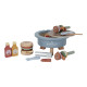 Little Dutch Ξύλινο σετ Παιχνιδιού Barbecue FSC